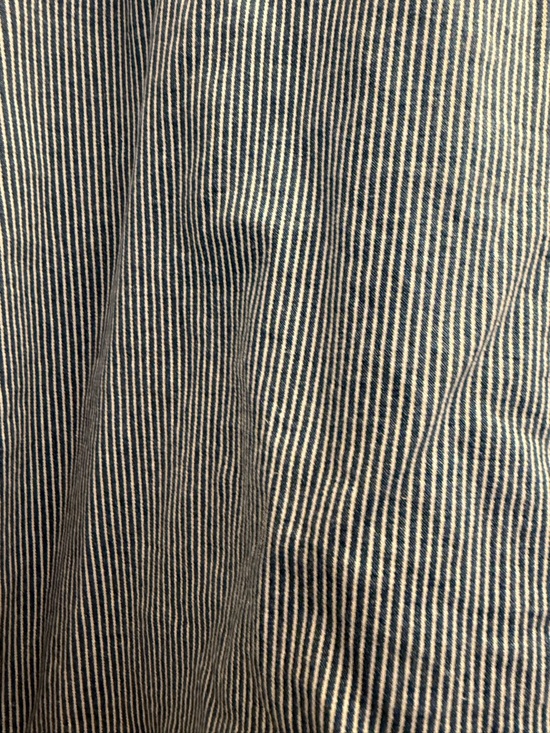 Universal Thread Blue & White Striped Shirt Jacket - Picture 4 of 4
